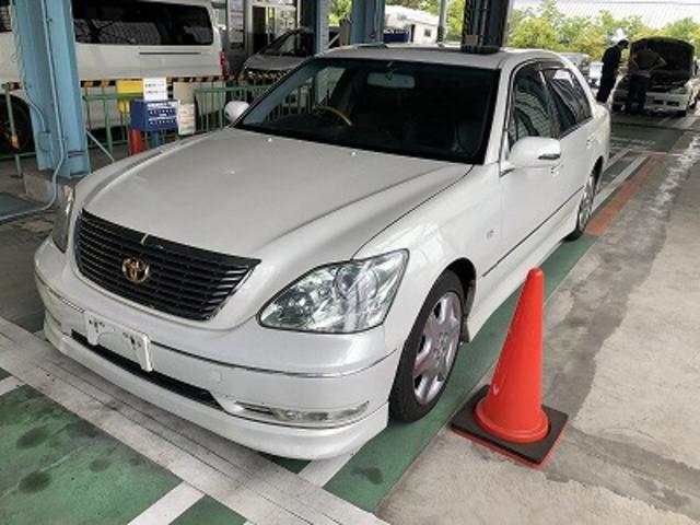 滋賀 ユーポス8号栗東店　セルシオ 車検整備