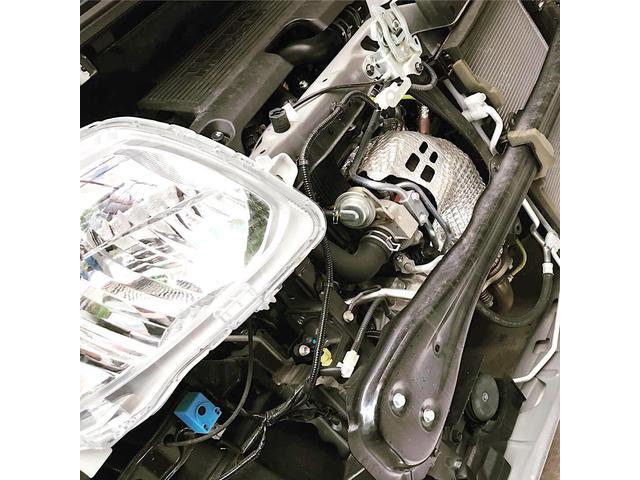 ダイハツ タント 持込ホーン取付交換 ユーポス8号栗東店  滋賀 LA600S KFDET 軽自動車