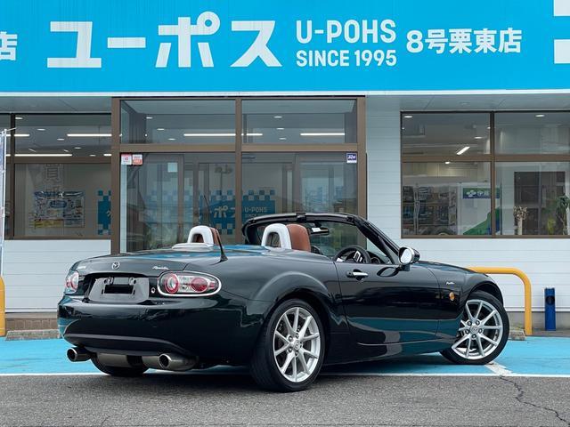 ユーポス8号栗東店 マツダ ロードスター VS RHT FR 6AT 在庫車紹介 車高調 タワーバー 社外マフラー エアクリーナー ETC 滋賀県 栗東 守山 草津 大津 湖南 野洲 甲賀 高価買取 中古車販売