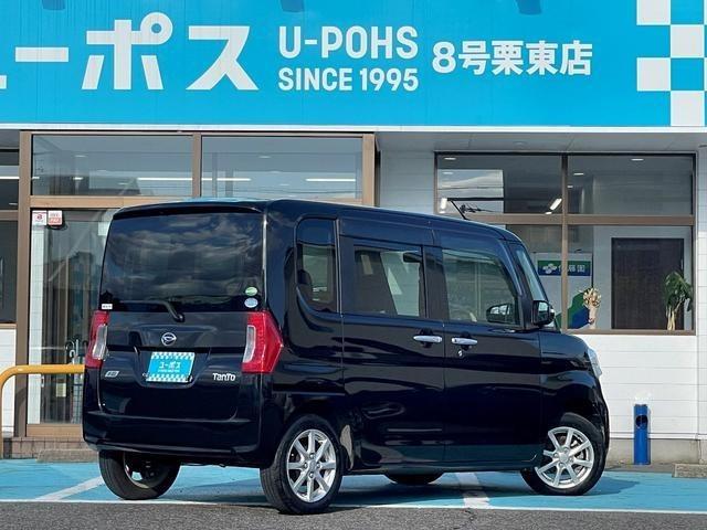 ユーポス8号栗東店 ダイハツ タント 在庫車紹介 G SA 両側パワースライドドア 社外オーディオ 0.4万km 滋賀県 栗東 守山 草津 大津 湖南 野洲 甲賀 中古車販売 LA600S LA610S