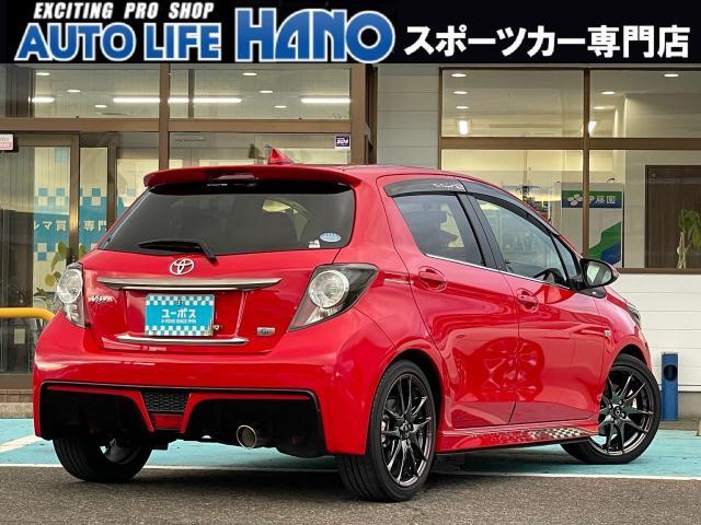 滋賀　ユーポス8号栗東店　トヨタ　ヴィッツ　　ＲＳ　G’ｓ　5速ミッション 在庫車
