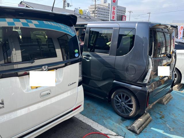 滋賀　ユーポス8号栗東店　ホンダN-BOXカスタム(JF1)　買取車両