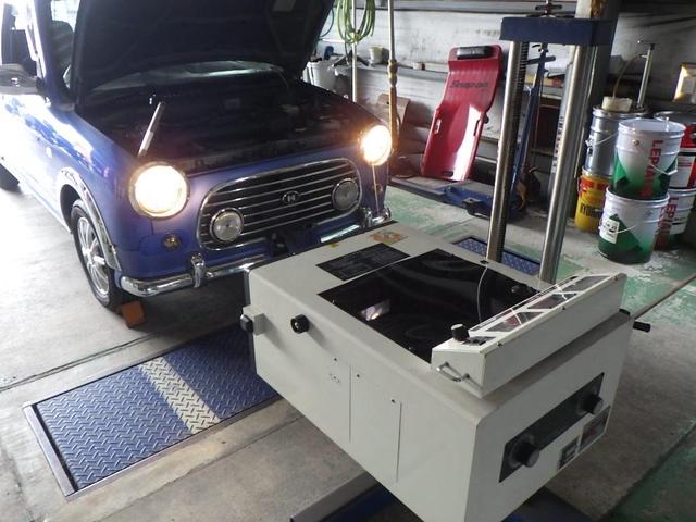 ミラジーノ　L700S　車検整備　中古新規検査　シールキット＆リアカップ交換　フォグランプ塗装