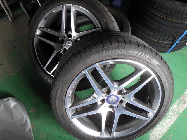 メルセデスベンツ　S550ロング　タイヤ組み替え＆バランス　DBA-222182C　パーツ持ち込み取付・取替・修理・パーツ取寄せ販売　輸入車・国産車・ハイブリッド車の整備・修理・メンテナンス大歓迎！ご予約お待ちしております！