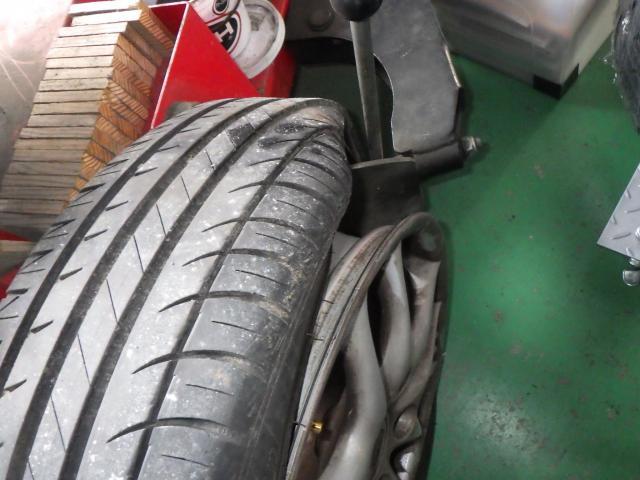 ポルシェ　ボクスター　持ち込みタイヤ組み換え＆バランス　GH-98623　パーツ持ち込み取付け・取替え・パーツ販売　輸入車・国産車・ハイブリッド車の整備・修理・車検・メンテナンス大歓迎！ご予約お待ちしております！