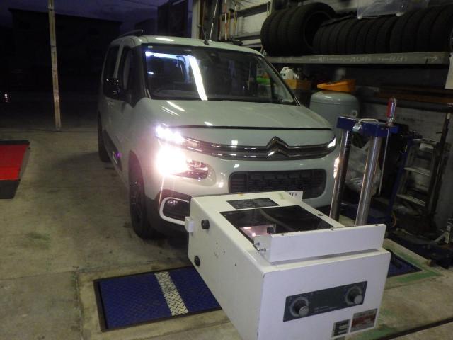 シトロエン　ベルランゴ　輸入車車検整備　輸入車の整備・修理・車検・メンテナンス・パーツ持込み取付け（持込み割増なし）大歓迎！輸入車の事なら雅自動車工業へ！