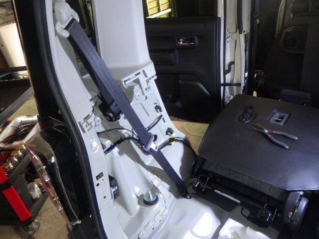 スズキ　ハスラー　持ち込み　オルタネーターチャージャー　エコフロー600W取付　パーツ持込み取付け（持込み割増なし）・パーツ販売　輸入車・国産車・ハイブリッド車の整備・修理・車検・メンテナンス大歓迎！ご予約お待ちしております！