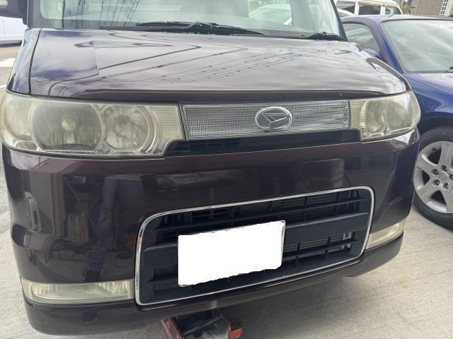 ダイハツ　タント　塗装 クリアー　禿　劣化