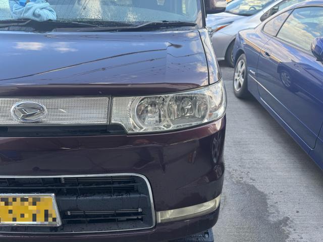 ダイハツ　タント　塗装 クリアー　禿　劣化