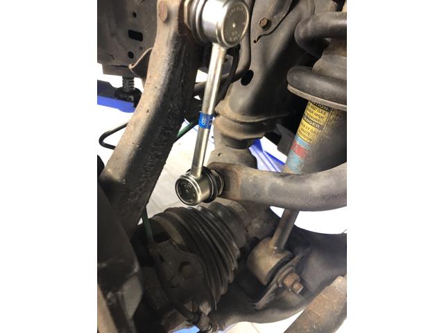 FJクルーザー スタビライザーリンク交換