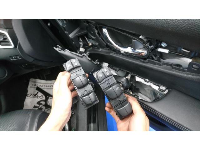 エクストレイル 運転席スイッチ交換