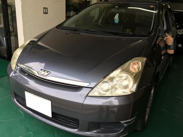 トヨタ　ウイッシュ　持込み中古ドアミラー交換