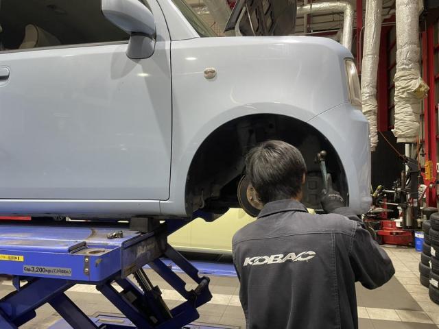 ダイハツ　ムーヴコンテ　車検
車検のコバック和歌山湊店　和歌山市　海南市　紀の川市　岩出市　泉南市　阪南市 