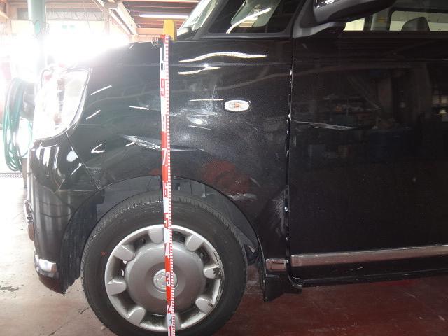 板金塗装実例　ムーヴキャンバス　左前廻り