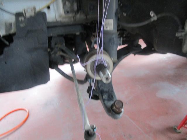 足回りリフレッシュ修理事例　走行距離長い　整備　足回り交換事例　小城市　協和自動車