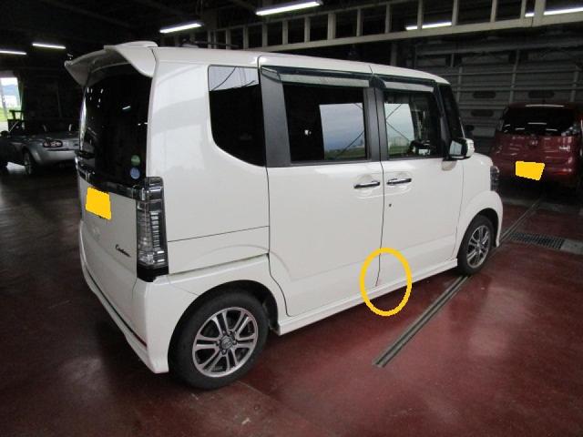 N Boxドアに膨らみが サビ発生 緊急対応せよ 佐賀県 小城市 協和自動車 グーネットピット