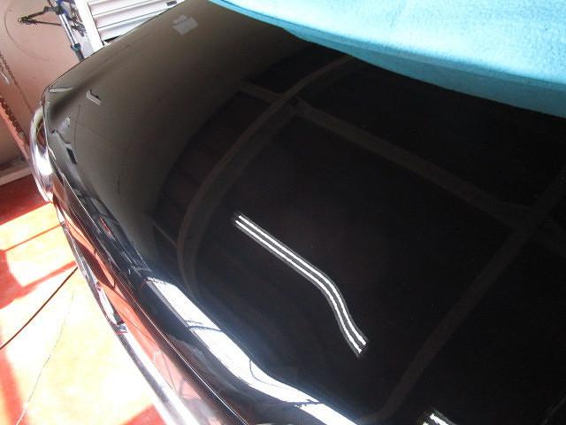 黒いボディーの白い斑点・・塗装無しでキレイに　佐賀県・小城市・協和自動車