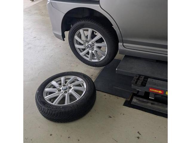 三菱/デリカD:2　【タイヤローテーション】タイヤローテーション、タイヤの履き替え、タイヤ交換も行っておりますのでお気軽にご相談下さい！北九州市八幡西区、八幡東区、中間市・直方市・鞍手町・遠賀町・水巻町・飯塚市等からもご来店いただいてます！