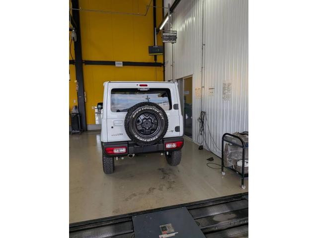 スズキ/ジムニー【車検】できるだけ早く！朝入庫&rarr;夕方ご納車の流れでさせていただきました！北九州市八幡西区・八幡東区・中間市・直方市・鞍手町・遠賀町・水巻町・飯塚市・宗像市・福津市等からもご来店いただいてます！