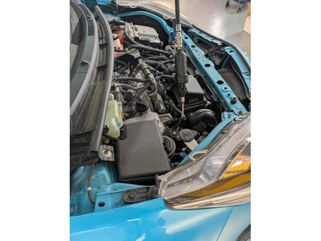 トヨタ/アクア【オイル交換(ガソリン車)】急遽オイル交換や整備をしてほしい。そんなときは一度ご連絡下さい！北九州市八幡西区・八幡東区・中間市・直方市・鞍手町・遠賀町・水巻町・飯塚市・宗像市・福津市等からもご来店いただいてます！