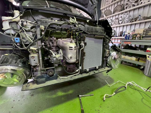 ダイハツ　キャスト　その他修理・整備　エアコン　修理　田川　田川市