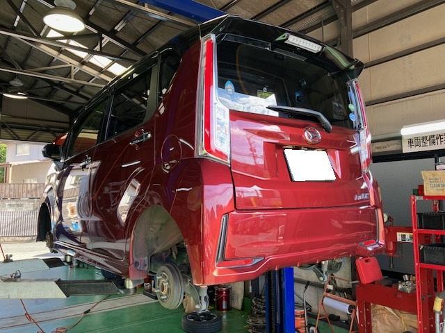 ダイハツ　ムーヴ　車検　整備　車検見積もり　安い　代車　分かりやすい　早い　福岡市　南区　城南区　早良区　中央区　西区　博多区　東区　那珂川市　春日市　大野城市　太宰府市　糸島市　筑紫野市　志免町　粕屋町　須恵町　他地域も大歓迎です！