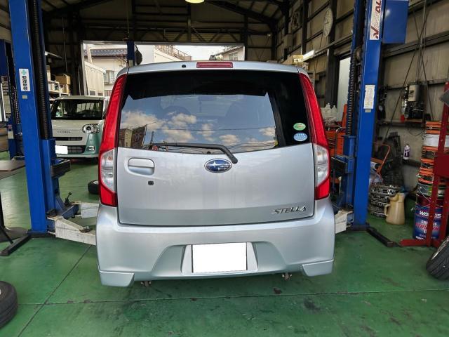 スバル　ステラ　車検　整備　車検見積もり　安い　代車　分かりやすい　早い　福岡市　南区　城南区　早良区　中央区　西区　博多区　東区　那珂川市　春日市　大野城市　太宰府市　糸島市　筑紫野市　志免町　粕屋町　須恵町　他地域も大歓迎です！