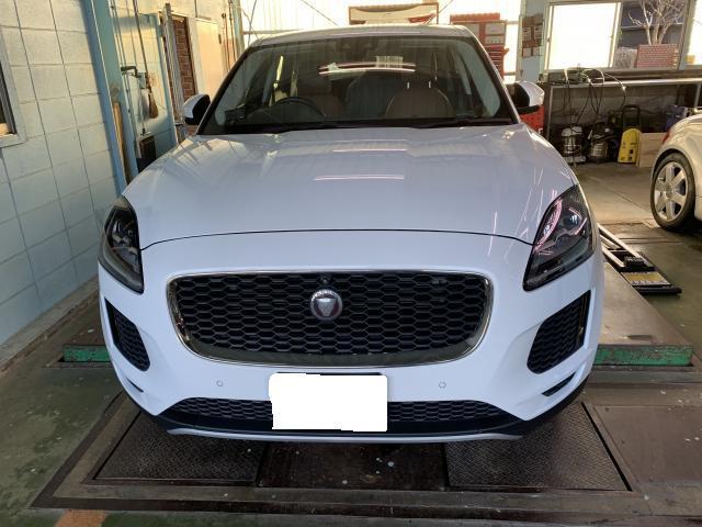 ジャガー　Ｅペイス　吸排気系修理・整備 DPF不良　　北九州市八幡西区　
