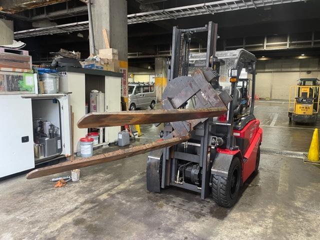 ニチユ　フォークリフト　定期自主検査　月次点検　コマフォークリフトツ　トヨタフォークリフト