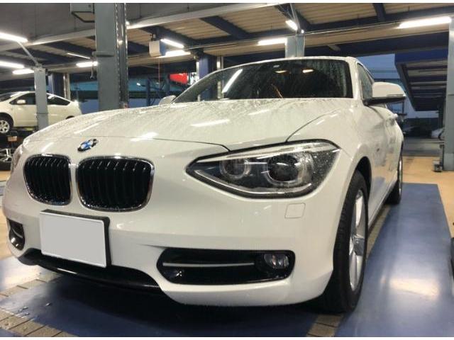 BMW 116i ラジエーターサブタンク水漏れ