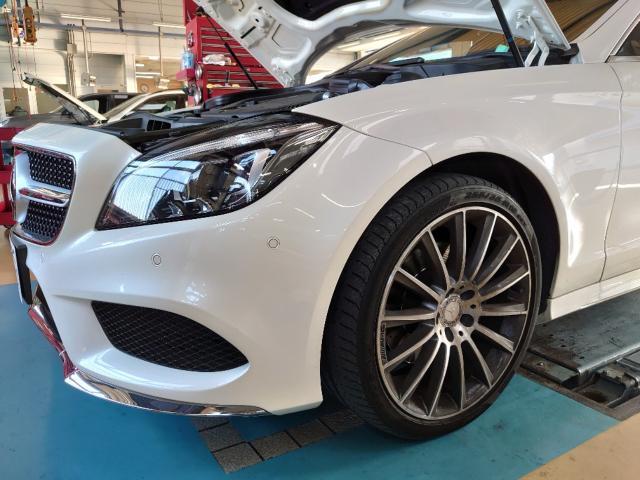 BENZ CLS220d ウォーターポンプ交換