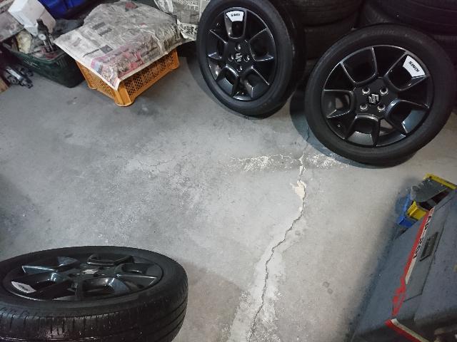 イグニス タイヤ交換 175/60R16 バランス 組換 調整 糟屋郡篠栗町 福岡市 飯塚