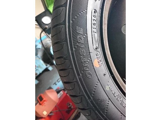 タイヤ交換 155/65R13 組換 バランス調整 糟屋郡 篠栗町 福岡市 飯塚