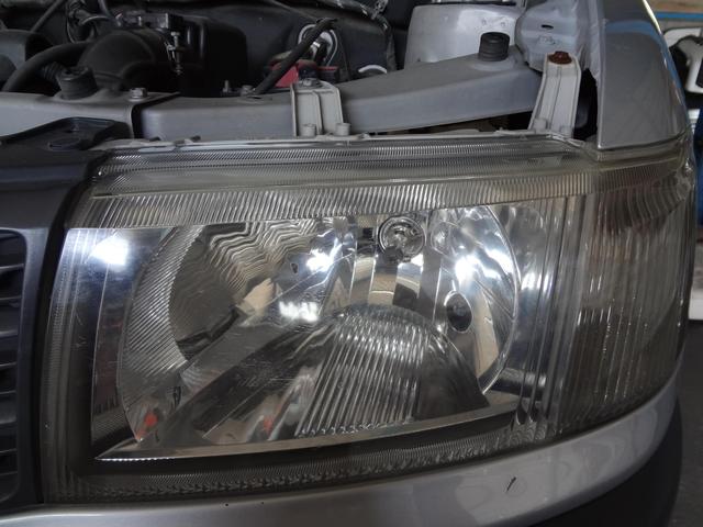 プロボックス　NCP51V　ファンベルト交換　パワステベルト交換　エアエレメント交換　ヘッドライト磨き　糟屋郡　篠栗町　福岡市　飯塚