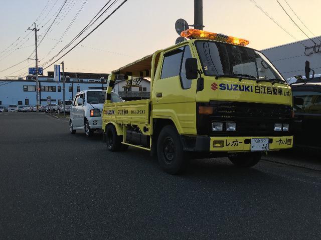 スズキ MC22S ワゴンR 事故レッカー搬送 福岡県久留米市