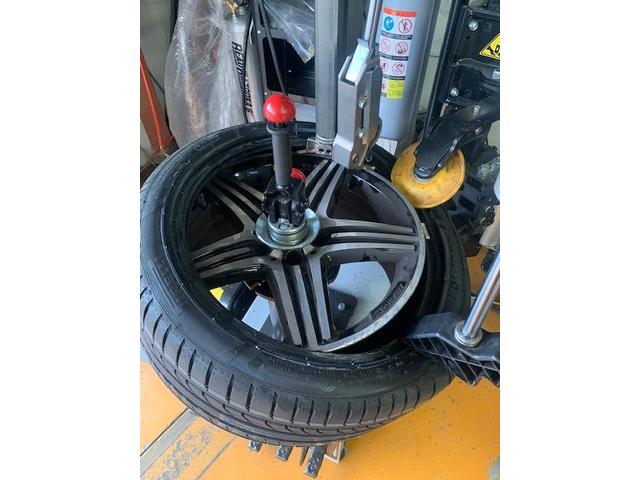 メルセデスベンツ CLA 235/40R18 タイヤ交換　１８インチ　PIRELLI DRAGON SPORT 福岡市西区　福岡市早良区　福岡県糸島市