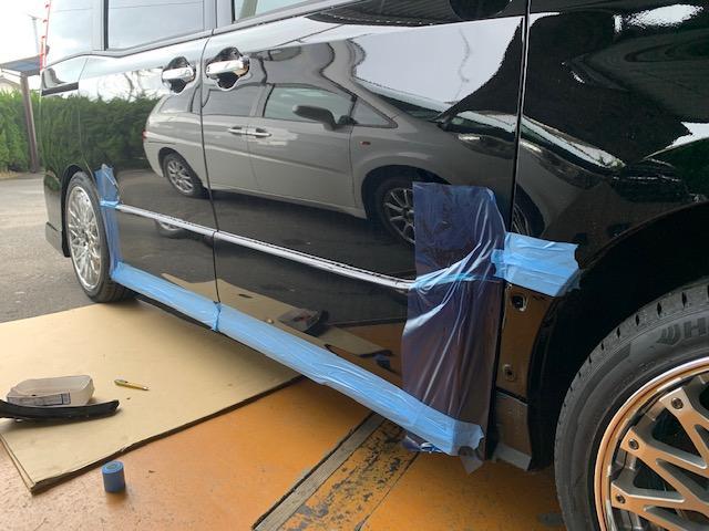 VOXY 車高調取付 エアロ取付 アライメント調整　福岡市西区　福岡市早良区　福岡市
福岡県糸島市