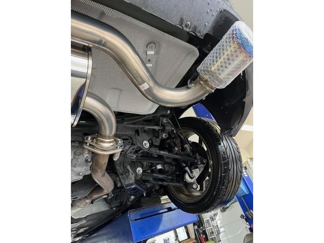 マツダ　ロードスターＲＦ　HKSマフラー取付　大分市　別府市　由布市　竹田市　豊後大野市　臼杵市　日出町　津久見市　佐伯市　杵築市　国東市　のお客様も大歓迎です！