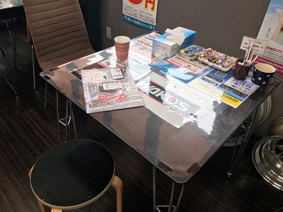 商談スペース完備