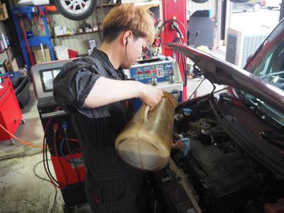 オイル交換！！