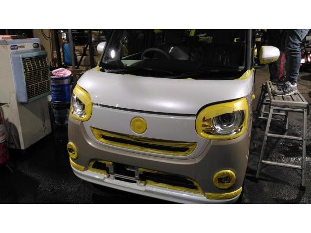 新車　ムーブキャンバス　ガラスコーティング　自動車　新車　中古車販売の事なら　ｍｅコーポレーション　北九州市　八幡西区　八幡東区　小倉北区　小倉南区　戸畑区　若松区　門司区　中間市　直方市　遠賀町　他地域のお客様も大歓迎です！