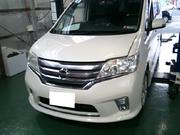C26 日産セレナ SERENA　純正サスペンション　新車外し(納車日に) 新車外し品 ニッサン C26 セレナ 純正 サスペンション