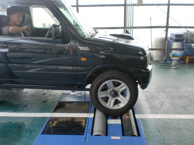 JB23W　ジムニー　車検　完成検査！！