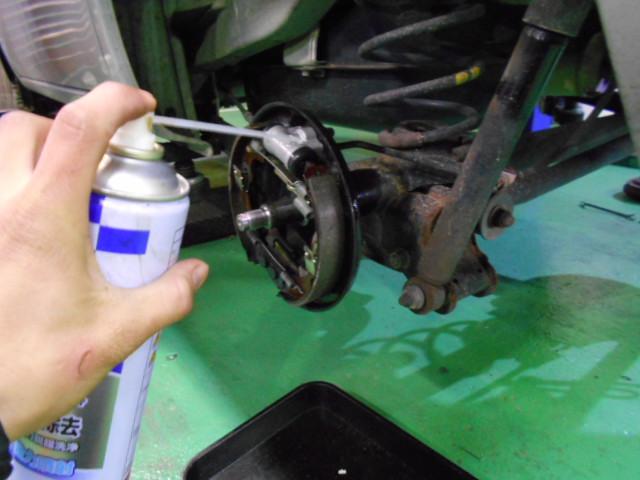 MC22S ワゴンR  ホイールシリンダー交換