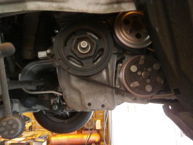 GB3　ホンダフリード　ベルト交換　