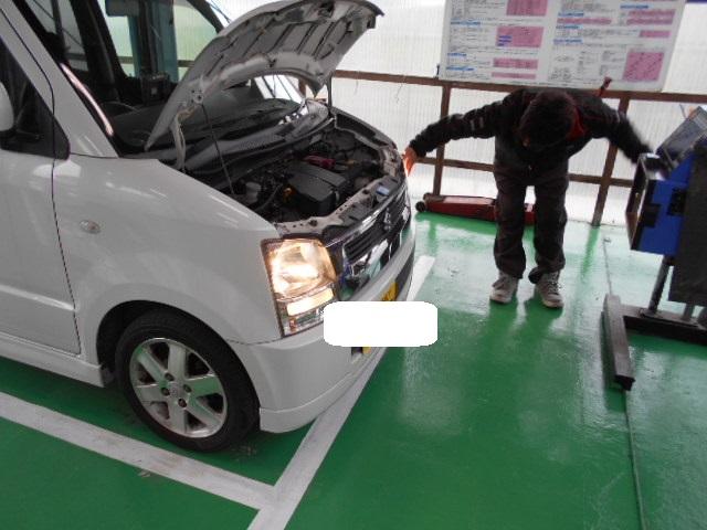 MH21S ワゴンR　継続車検(*^。^*)