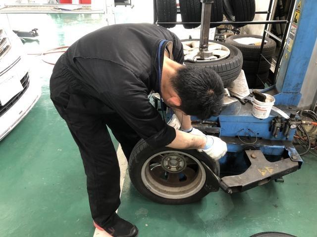 ミラココア　タイヤ交換　福岡県　小郡市　筑紫野市　久留米市　鳥栖市　朝倉郡　他地域の方も大歓迎です