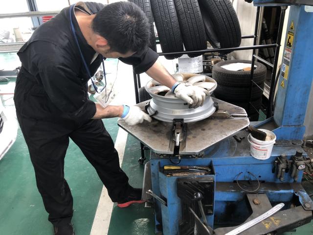 ミラココア　タイヤ交換　福岡県　小郡市　筑紫野市　久留米市　鳥栖市　朝倉郡　他地域の方も大歓迎です