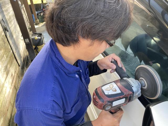 トヨタ　アルファード磨き　福岡県　小郡市　筑紫野市　久留米市　鳥栖市　朝倉郡　他地域の方も大歓迎です