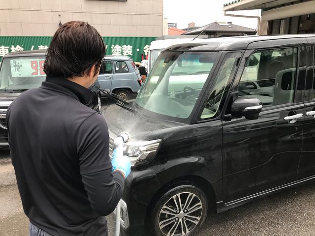 手洗い洗車承ります。